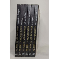 Lot de 13 ouvrages "Peuples du monde entier" : titres voir...