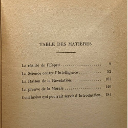 Les raisons perpétuelles de croire ( apologétique d'un incroyant)