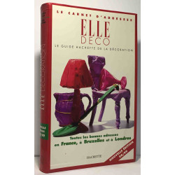 Le Carnet d'adresses de "Elle décoration 97"