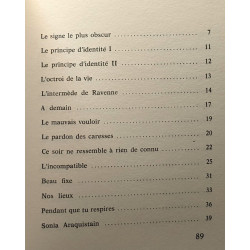 Le signe le plus obscur - Poèmes