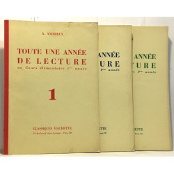Toute une année de lecture au cours élémentaire première année -...