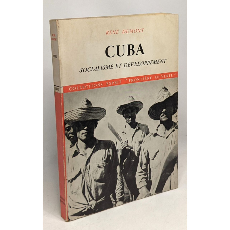 Cuba - socialisme et développement - coll. esprit "frontière ouverte"