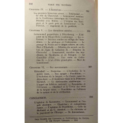 Lomonossoff - le prodigieux Moujik