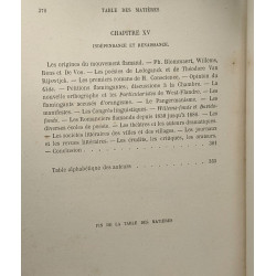 Histoire de la littérature néerlandaise en Belgique