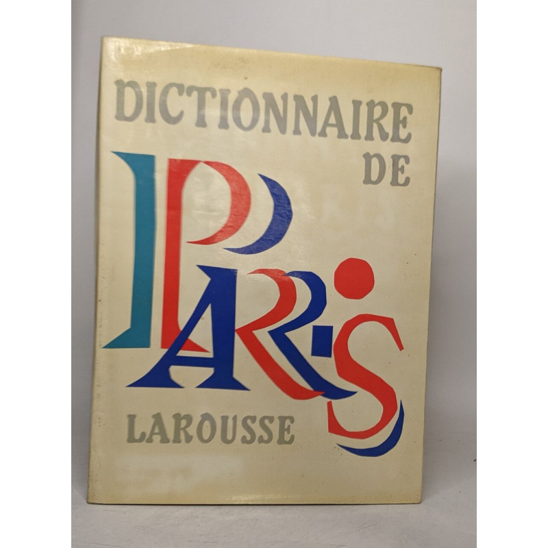 Dictionnaire de Paris