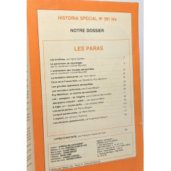 Les paras - Historia numéro spécial n°391 bis