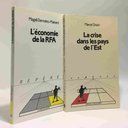 L'Économie de la RFA + La crise dans les pays de l'Est --- 2 livres