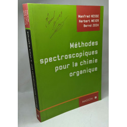 Méthodes spectroscopiques pour la chimie organique