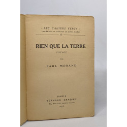 Rien que la terre