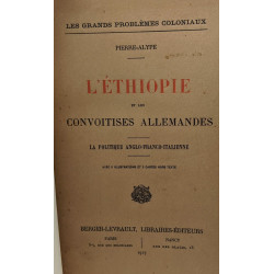L'Ethiopie et les convoitises allemandes - la politique...