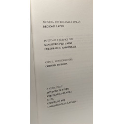 Civilta' del lazio prmitivo - palazzo delle espozioni Roma 1976
