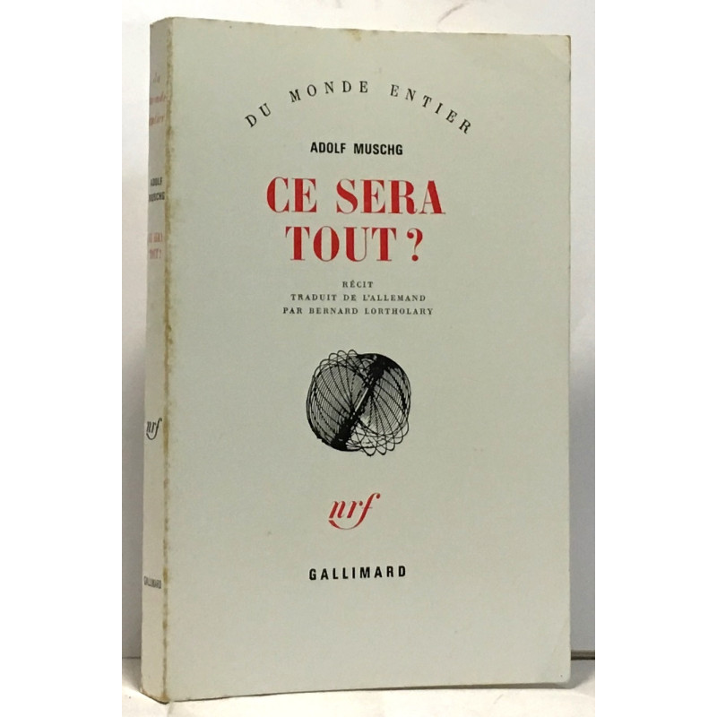 Ce sera tout