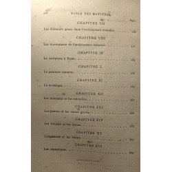 Manuel d'archéologie étrusque et romaine - nouvelle édition