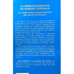La Démocratisation en Europe centrale: La coopération...