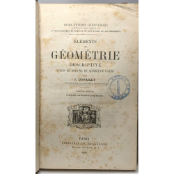 Éléments de géométrie descriptive suivis de notions de géométrie cotée