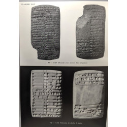 Textes sumériens de la IIIe dynastie d'Ur - documents du proche...