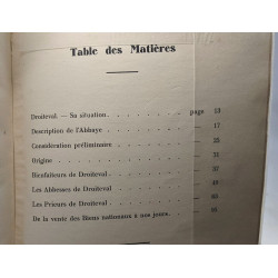 Notes sur le Prieuré de Droiteval