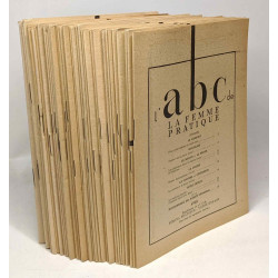 L'ABC de la femme pratique du n°39 au n°77 (n°71 manquante) --- 38...