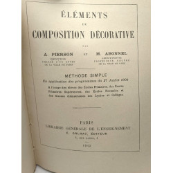 Éléments de composition décorative - Méthode Simple