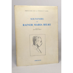 Souvenirs sur r.m. rilke