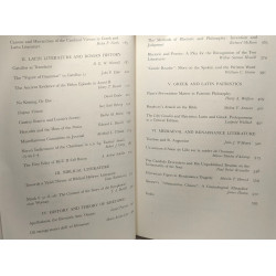 The Classical Tradition - literary and historical studies in Honor...