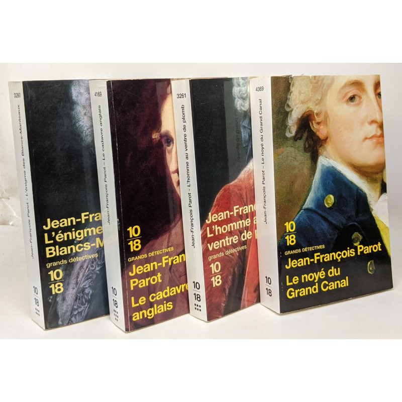 4 livres de Parot: L'Enigme des Blancs-Manteaux : Enquête dans le...