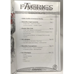 Faeries toutes les fantasy - N°7 (2002)-15 (2004) -17 (2005) - 19...