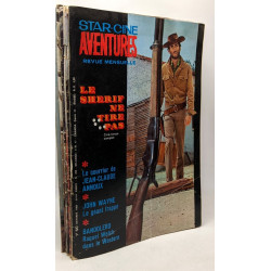 6 revues Star-Ciné Aventures - 1968: n°196 Janvier + n°197 Février...