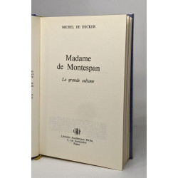 Madame de montespan la grande sultane