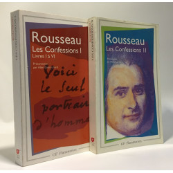 Les confessions - tome un et deux: Livre I à VI + Livre VII à XII...