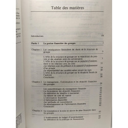 La Gestion financière des groupes
