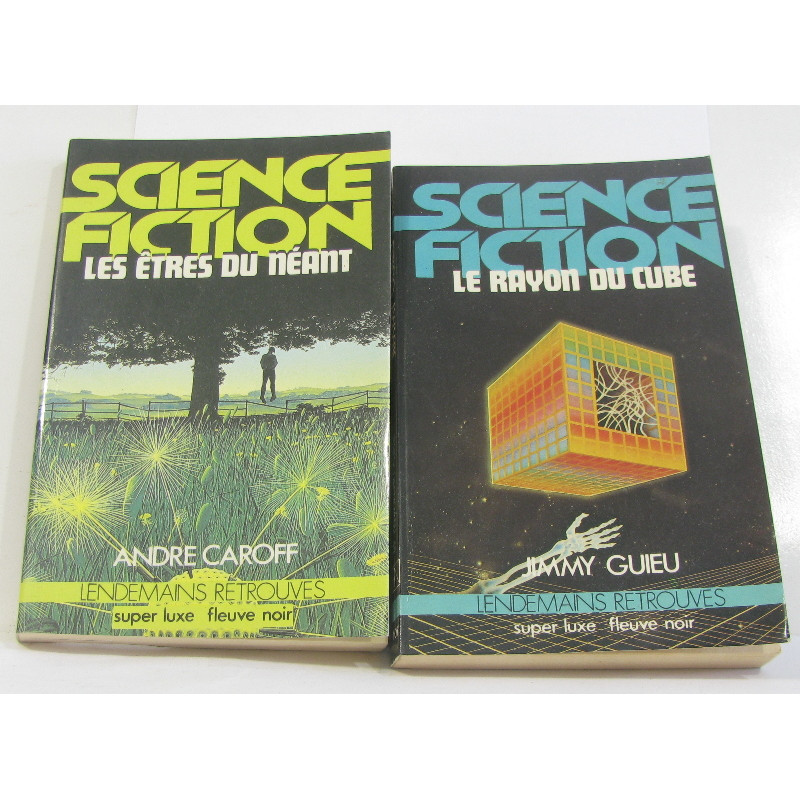 (lot de deux livres) Les etres du neant - le rayon du cube