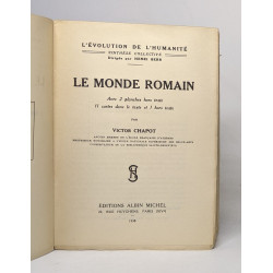 Le monde romain avec 2 planches hors texte / 11 cartes dans le...