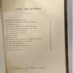 Profils étrangers