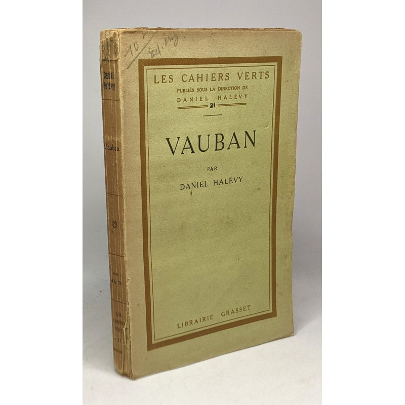 Vauban - les cahiers verts n°21
