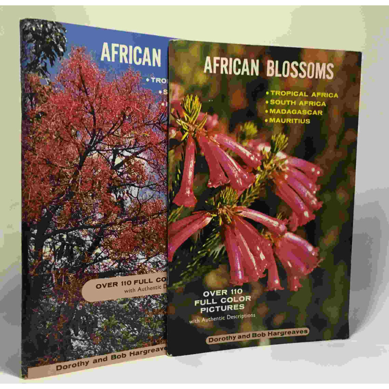 African blossoms + African Trees --- 2 livres