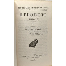 Histoires II - Euterpe - coll. des universités de France