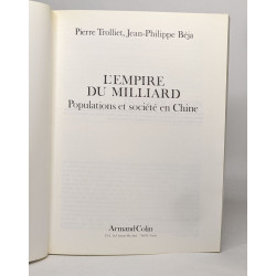 L'Empire du milliard: Populations et société en Chine