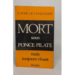 Mort sous ponce pilate