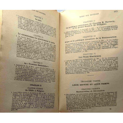 La restauration - les grandes études historiques