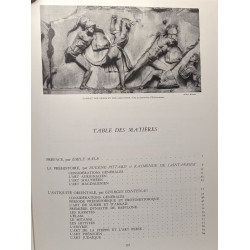 Histoire générale de l'art - tome un et deux - préface par Emie Mâle