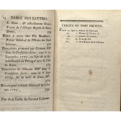 Lettres intéressantes Clément XIV (Ganganelli) - TOME SECOND -...