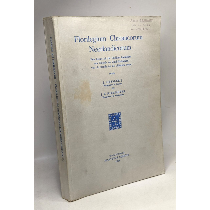 Florilegium Chronicorum Neerlandicorum