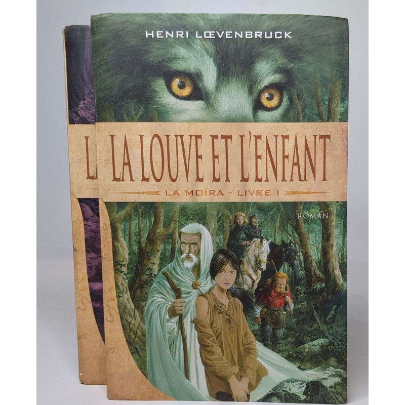 L1a moïra tomes 1 et 2: livre 1: la louve et l'enfant : livre 2:...