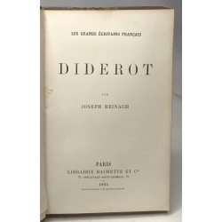 Diderot / les grands écrivains français