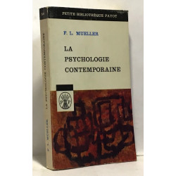 La psychologie contemporaine