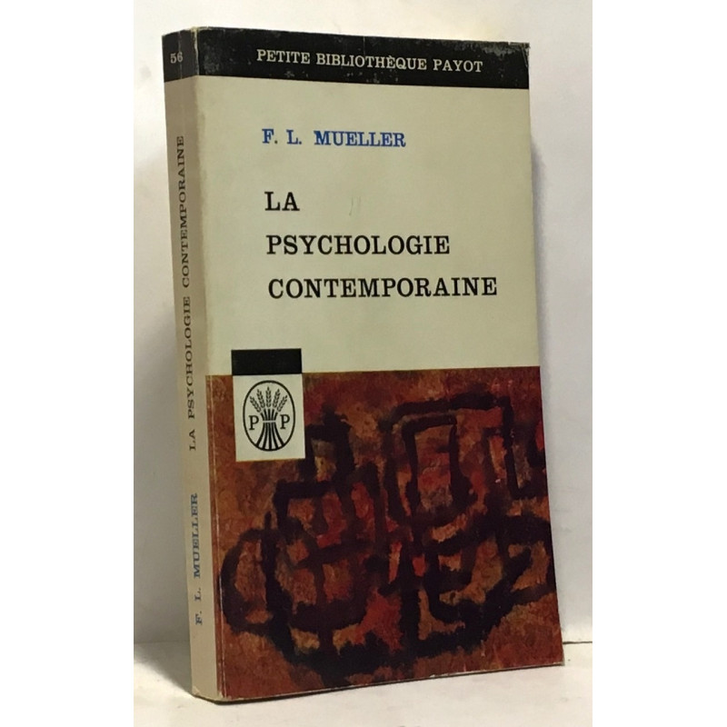 La psychologie contemporaine