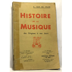 Histoire de la musique des origines à nos jours