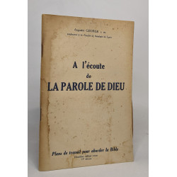 A l'écoute de la parole de dieu