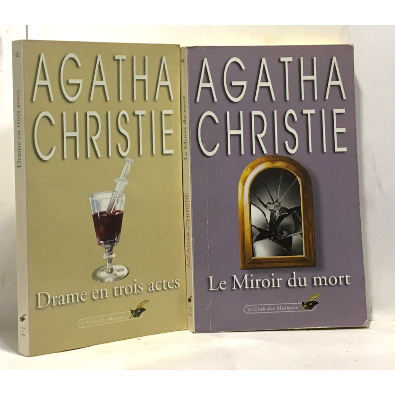 Drame en trois actes + Le miroir du mort --- 2 livre